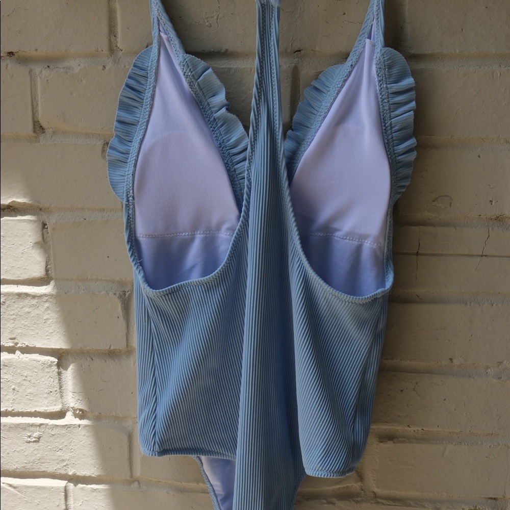 Cupshe Blue Once Piece Swimsuit - Picture 2 of 6